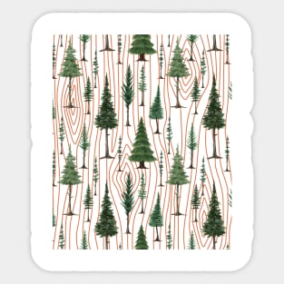 Pine Pattern Sticker